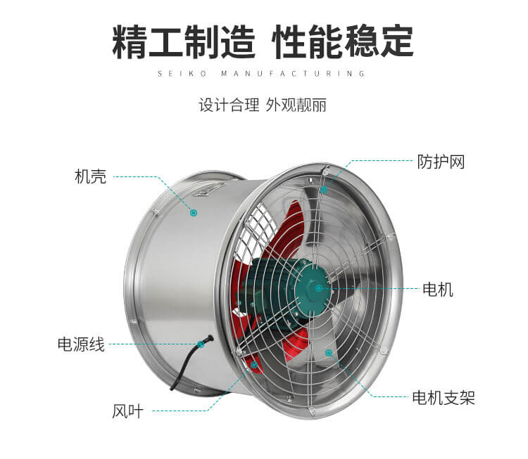 軸流通風機的維護和貯存及設計要求